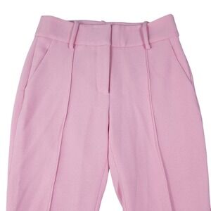Veronica Beard Pants Womens Size 2 Pink Lago Ankle Trouser Slant Hip Pocket‎